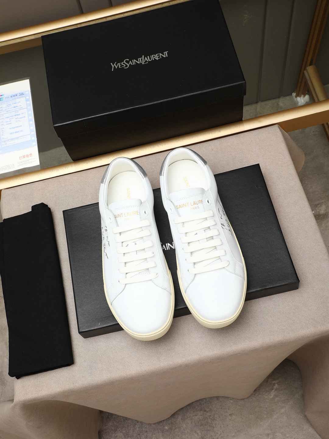 Saint Laurent Men’s YSI logo Sneakers Colorway 1 1308230-1