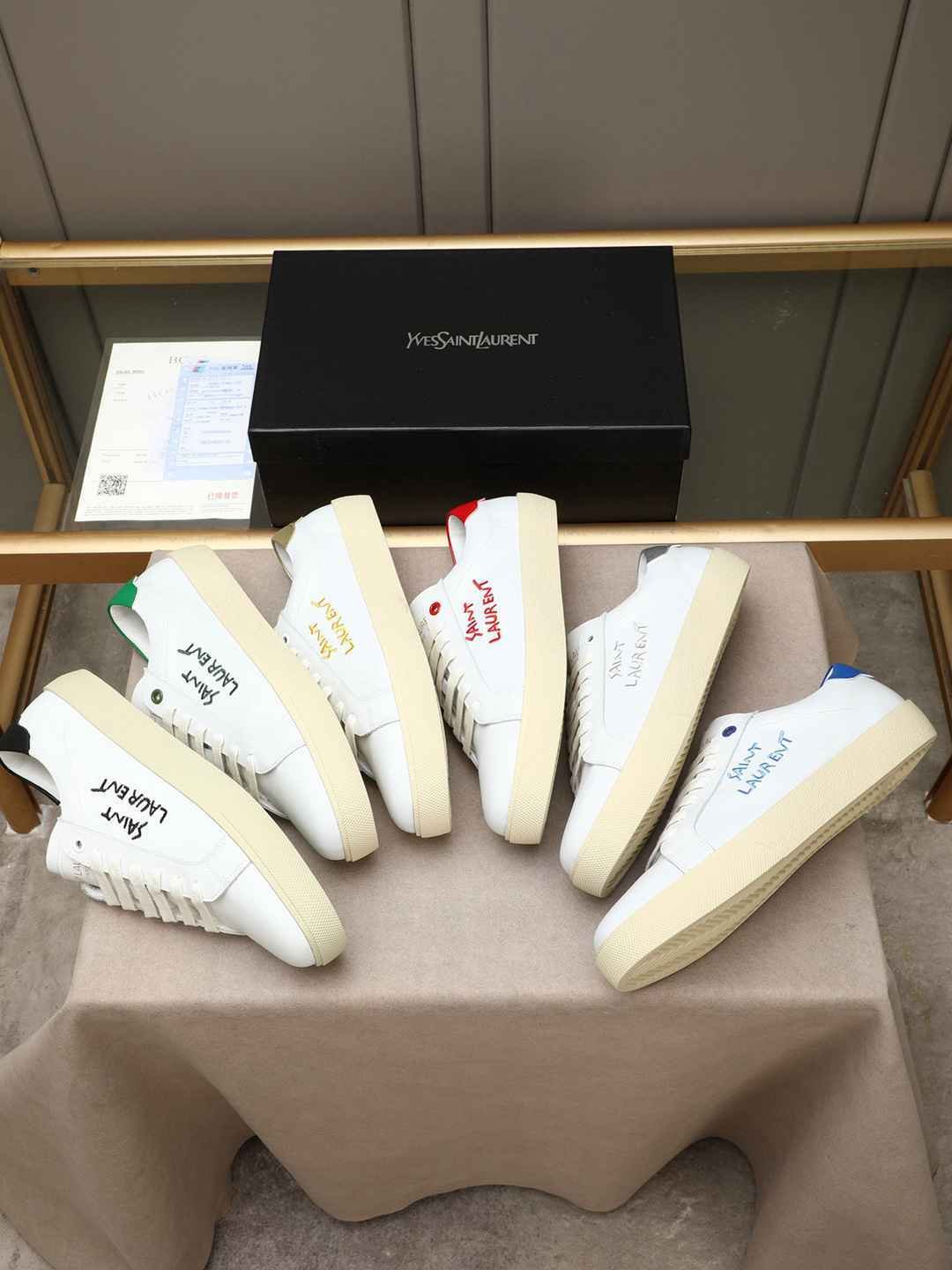 Saint Laurent Men’s YSI logo Sneakers 1308230