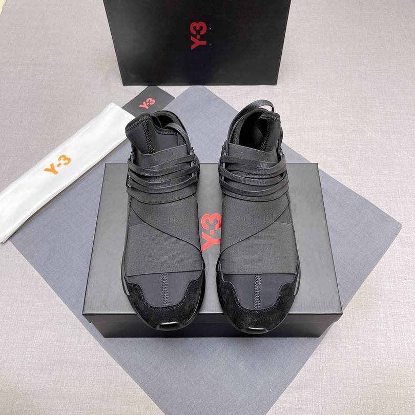Y-3 Men's Leather High-Top Sneakers Colorway 17 1628240-17