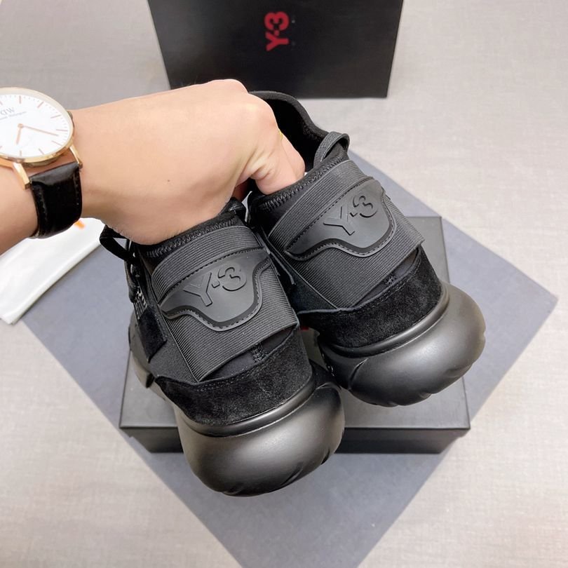 Y-3 Men’s Leather High-Top Sneakers Colorway 17 1628240-17