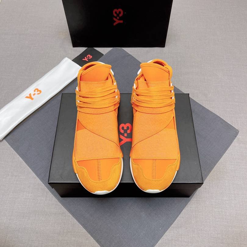 Y-3 Men's Leather High-Top Sneakers Colorway 16 1628240-16