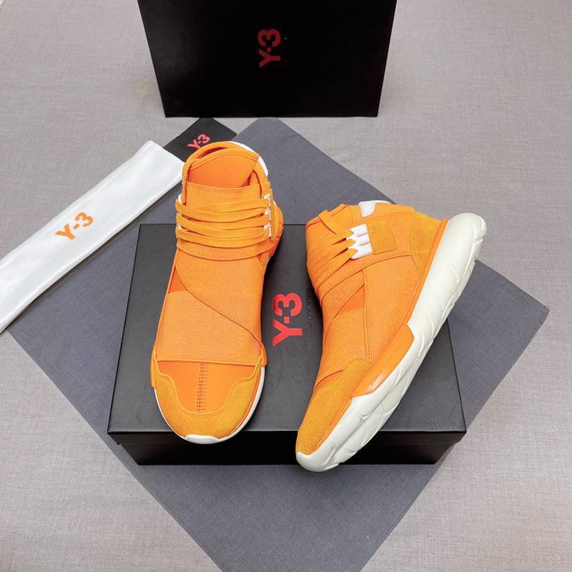 Y-3 Men’s Leather High-Top Sneakers Colorway 16 1628240-16