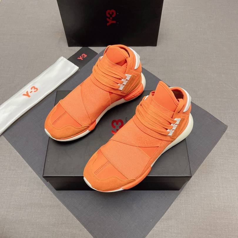 Y-3 Men’s Leather High-Top Sneakers Colorway 16 1628240-16