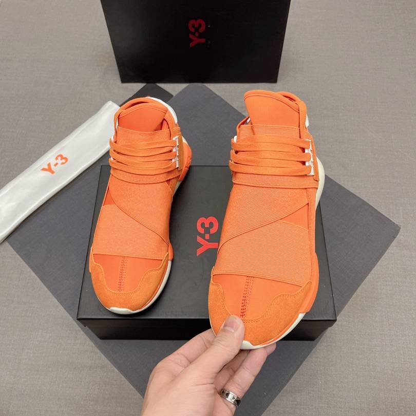 Y-3 Men’s Leather High-Top Sneakers Colorway 16 1628240-16