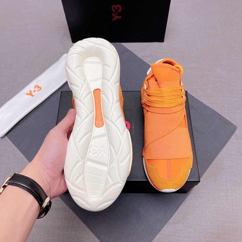 Y-3 Men’s Leather High-Top Sneakers Colorway 16 1628240-16