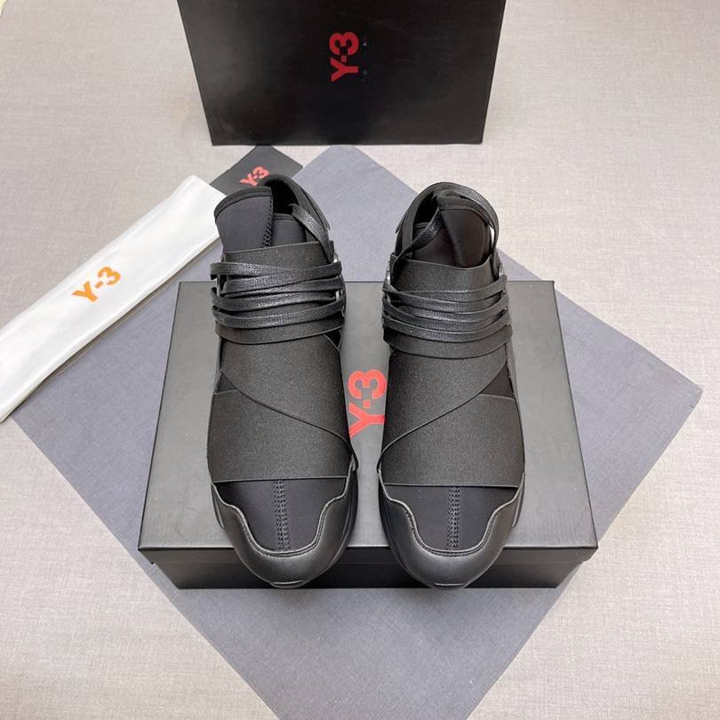 Y-3 Men's Leather High-Top Sneakers Colorway 15 1628240-15