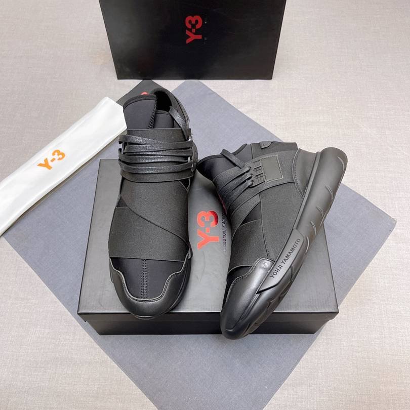 Y-3 Men’s Leather High-Top Sneakers Colorway 15 1628240-15
