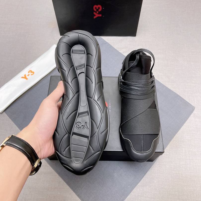 Y-3 Men’s Leather High-Top Sneakers Colorway 15 1628240-15