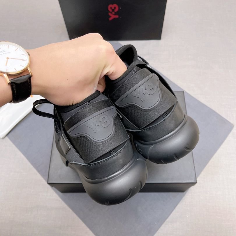 Y-3 Men’s Leather High-Top Sneakers Colorway 15 1628240-15