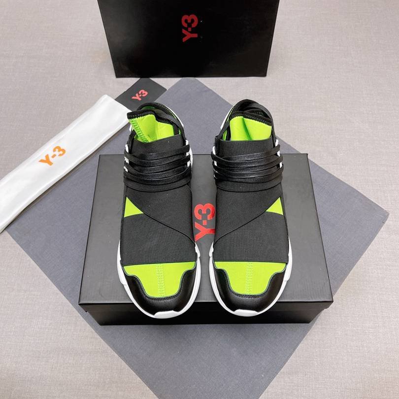 Y-3 Men's Leather High-Top Sneakers Colorway 14 1628240-14