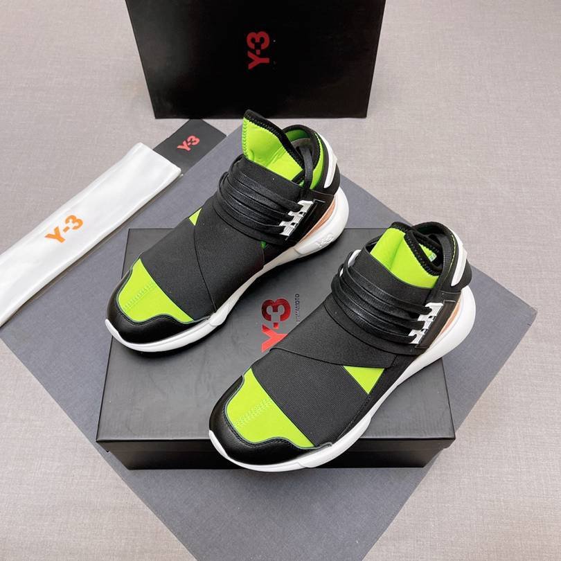 Y-3 Men’s Leather High-Top Sneakers Colorway 14 1628240-14