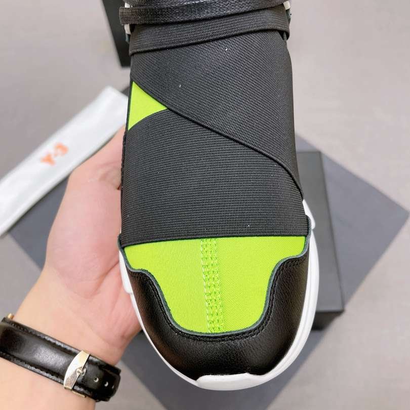 Y-3 Men’s Leather High-Top Sneakers Colorway 14 1628240-14