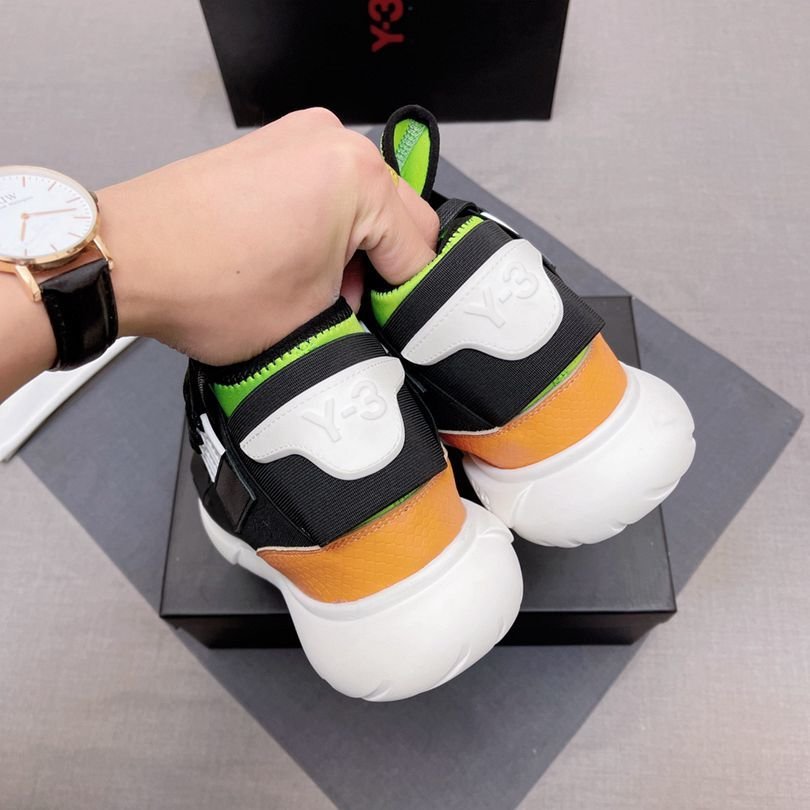 Y-3 Men’s Leather High-Top Sneakers Colorway 14 1628240-14