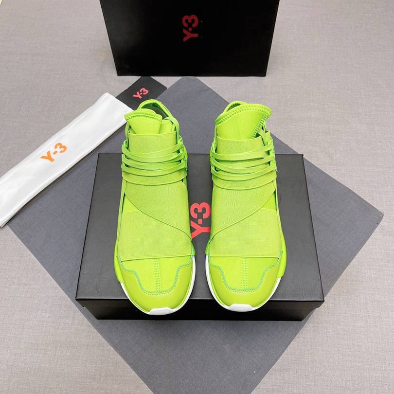 Y-3 Men's Leather High-Top Sneakers Colorway 12 1628240-12