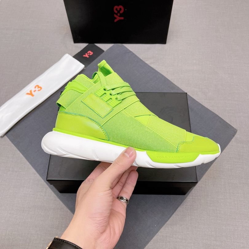 Y-3 Men’s Leather High-Top Sneakers Colorway 12 1628240-12