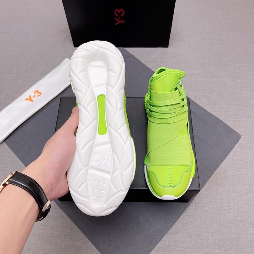 Y-3 Men’s Leather High-Top Sneakers Colorway 12 1628240-12