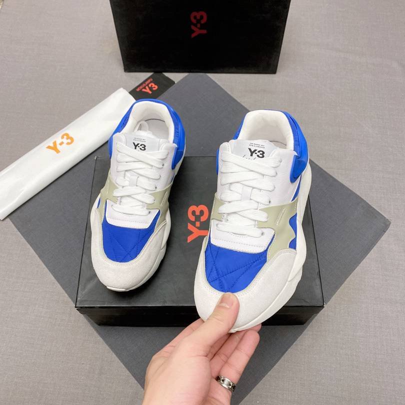 Y-3 Leather High-Top Sneakers Colorway 3 1628240-3