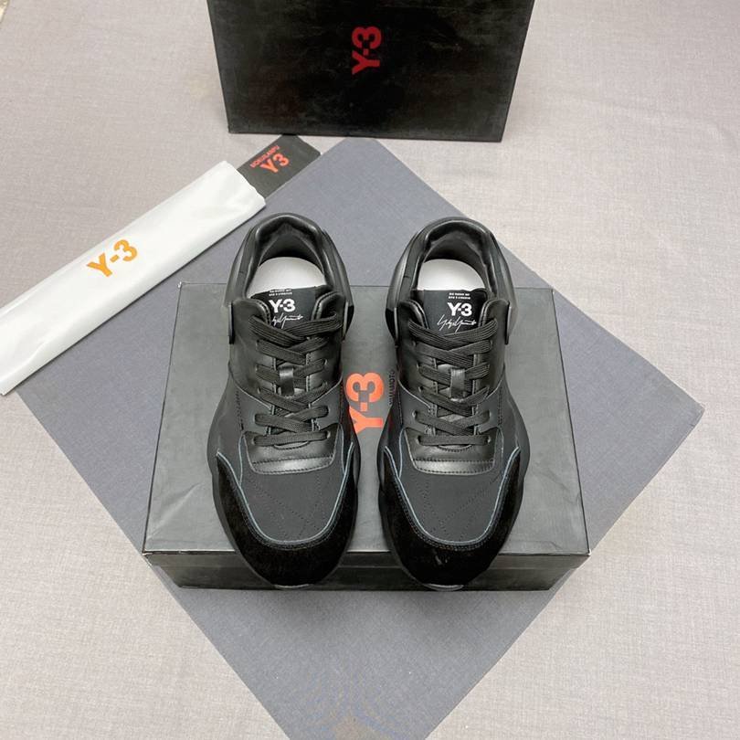 Y-3 Leather High-Top Sneakers Colorway 2 1628240-2