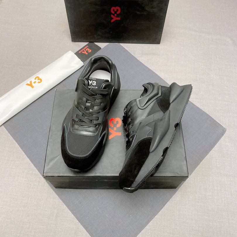 Y-3 Leather High-Top Sneakers Colorway 2 1628240-2