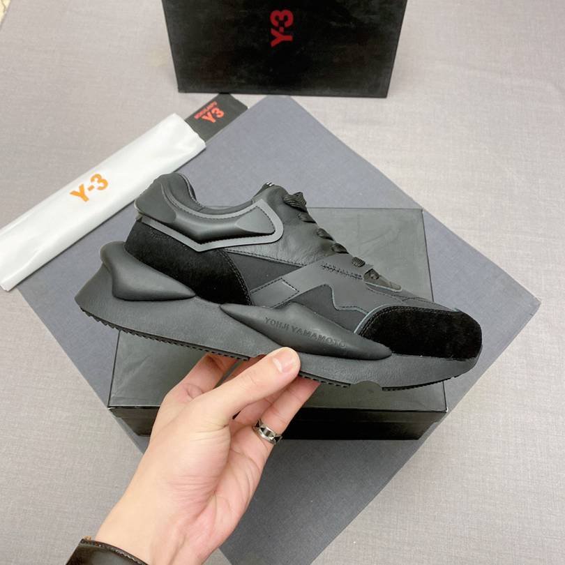 Y-3 Leather High-Top Sneakers Colorway 2 1628240-2