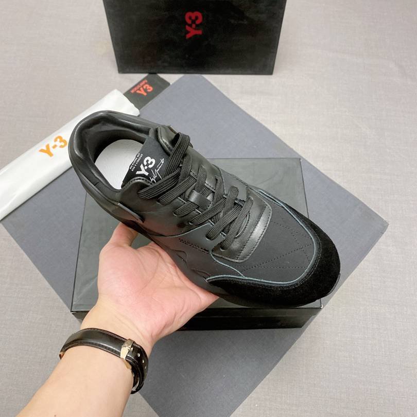 Y-3 Leather High-Top Sneakers Colorway 2 1628240-2