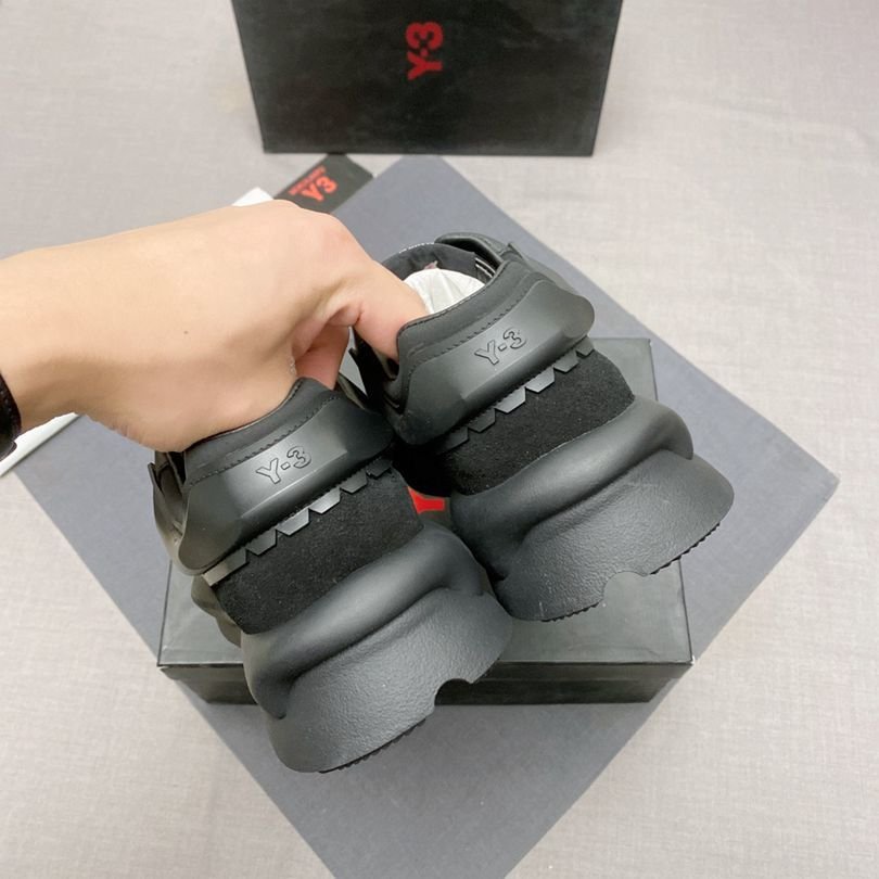 Y-3 Leather High-Top Sneakers Colorway 2 1628240-2