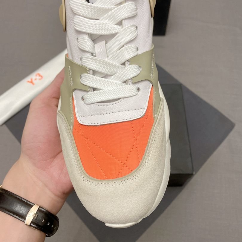 Y-3 Leather High-Top Sneakers Colorway 1 1628240-1