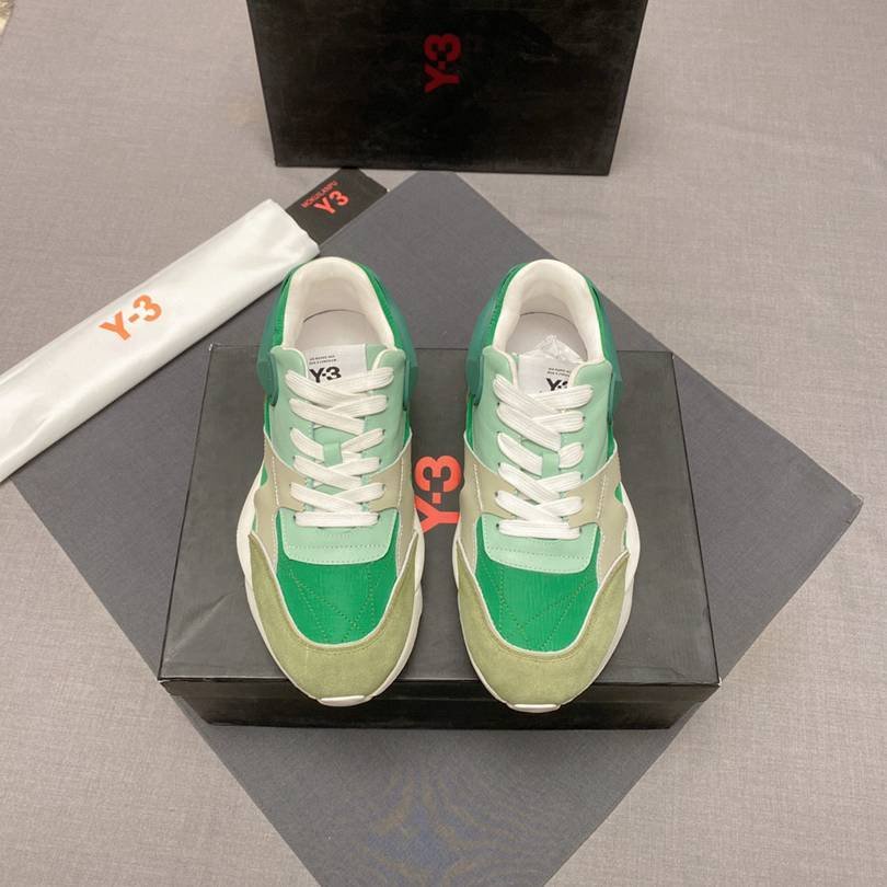 Y-3 Leather High-Top Sneakers 1628240