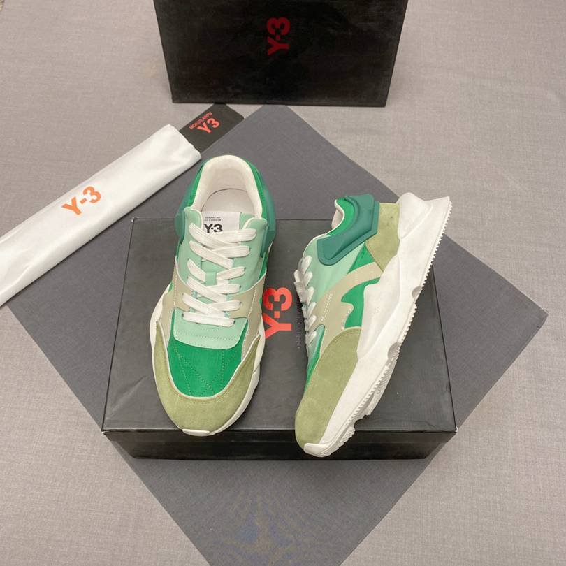 Y-3 Leather High-Top Sneakers 1628240