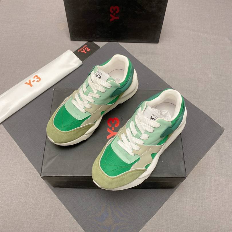 Y-3 Leather High-Top Sneakers 1628240