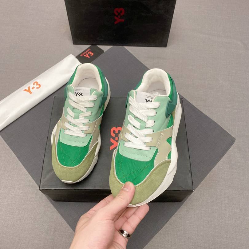 Y-3 Leather High-Top Sneakers 1628240