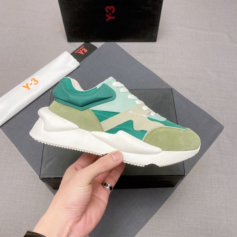 Y-3 Leather High-Top Sneakers 1628240