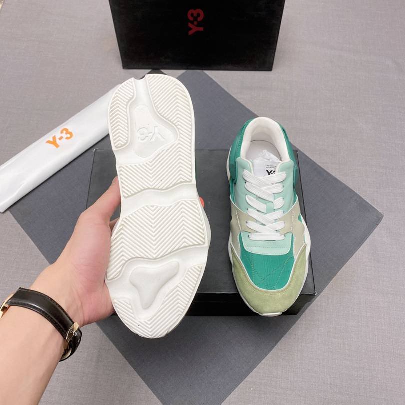 Y-3 Leather High-Top Sneakers 1628240