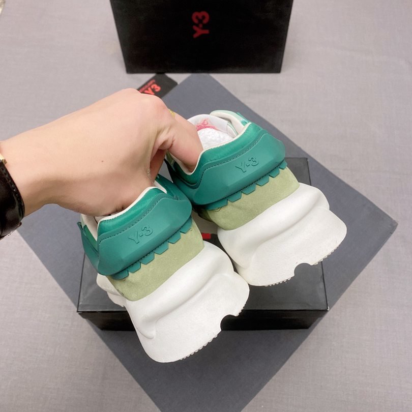 Y-3 Leather High-Top Sneakers 1628240
