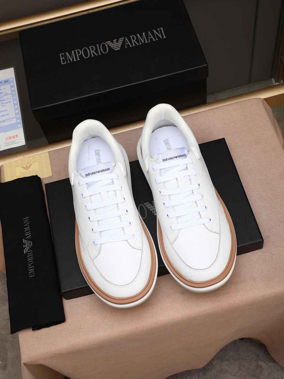 Armani Men’s GIORGIO logo Casual Sneakers Colorway 5 1308260-5