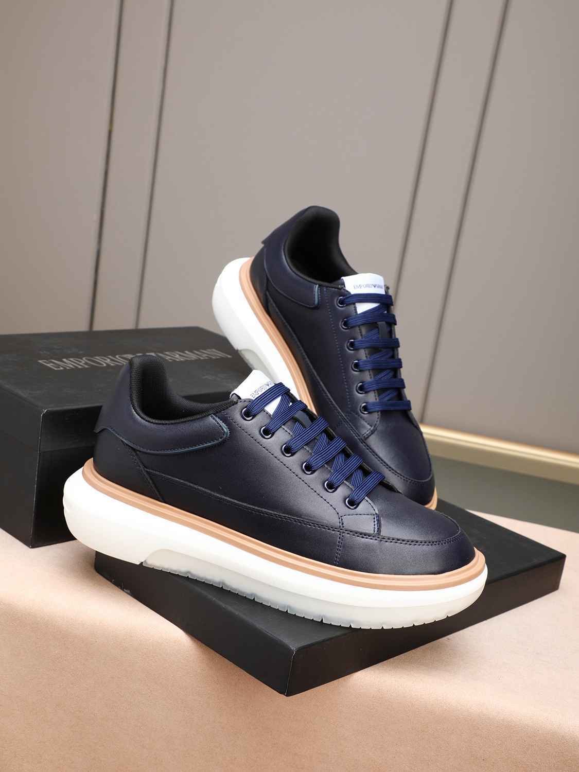 Armani Men’s GIORGIO logo Casual Sneakers Colorway 4 1308260-4