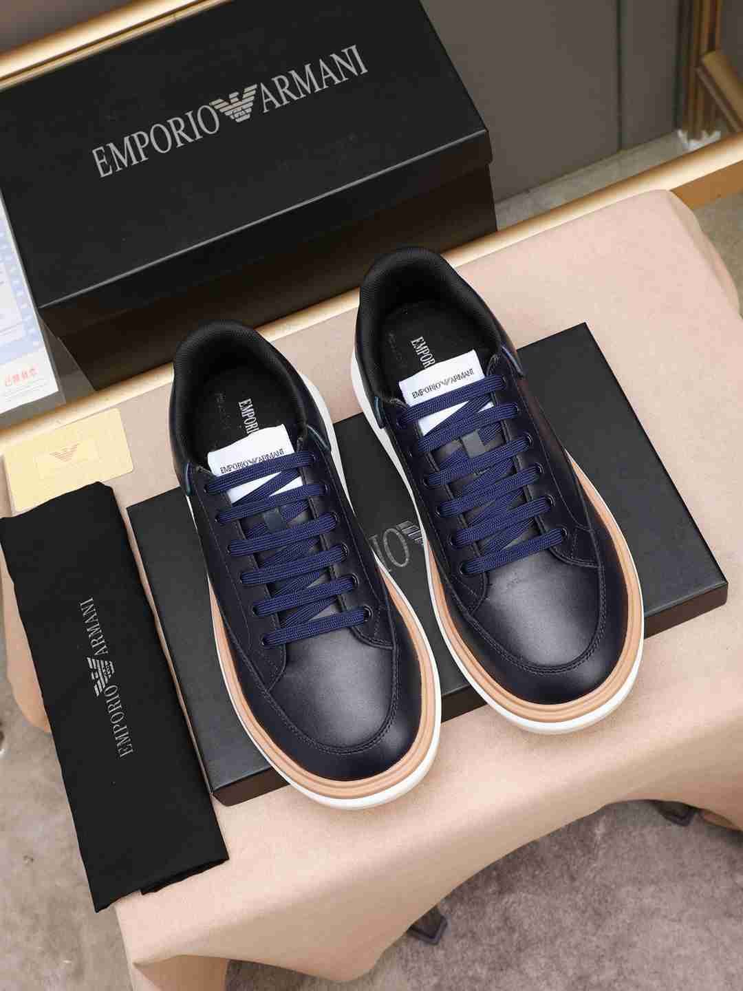 Armani Men’s GIORGIO logo Casual Sneakers Colorway 4 1308260-4
