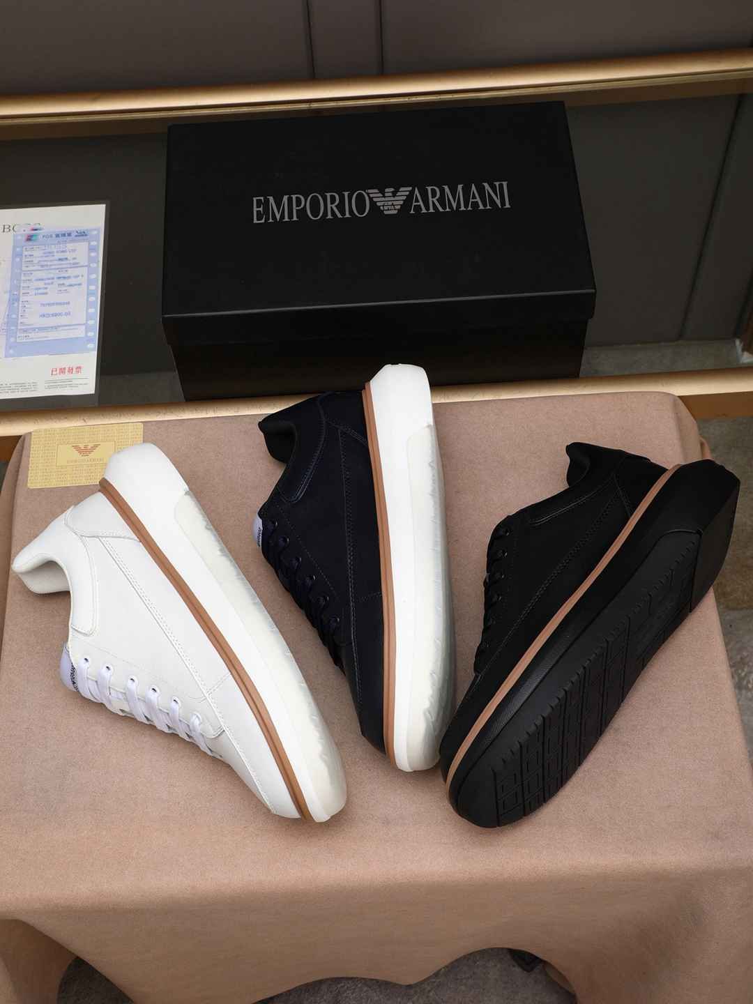 Armani Men’s GIORGIO logo Casual Sneakers Colorway 4 1308260-4