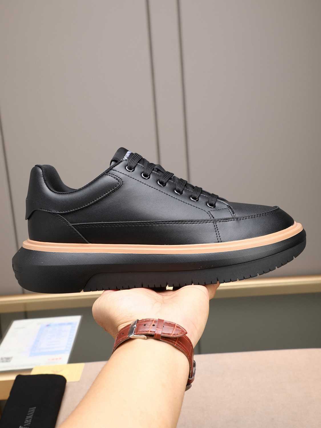 Armani Men's GIORGIO logo Casual Sneakers Colorway 3 1308260-3
