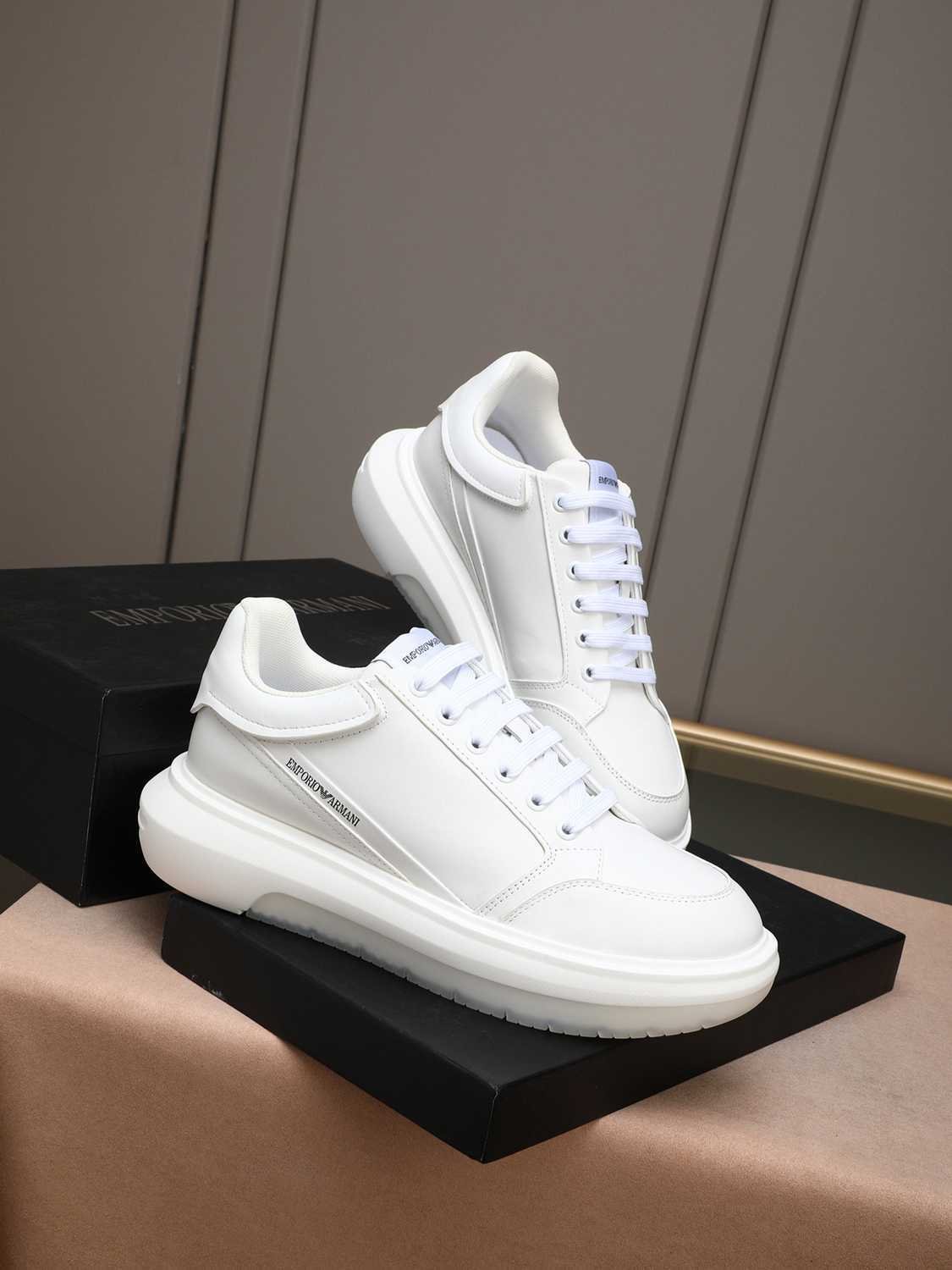 Armani Men’s GIORGIO logo Casual Sneakers Colorway 2 1308260-2