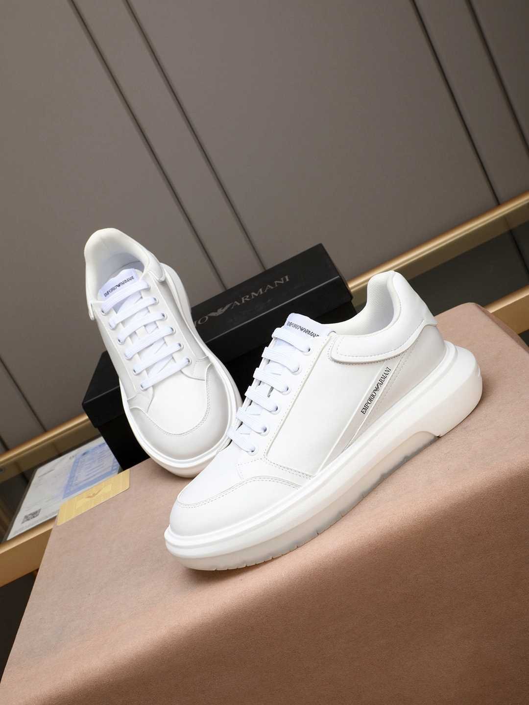 Armani Men’s GIORGIO logo Casual Sneakers Colorway 2 1308260-2