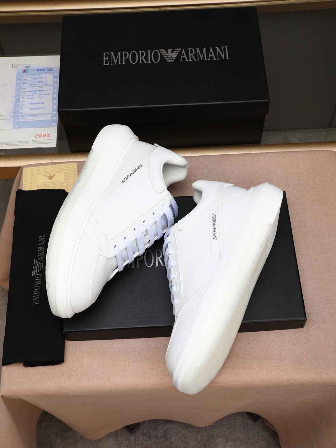 Armani Men’s GIORGIO logo Casual Sneakers Colorway 2 1308260-2