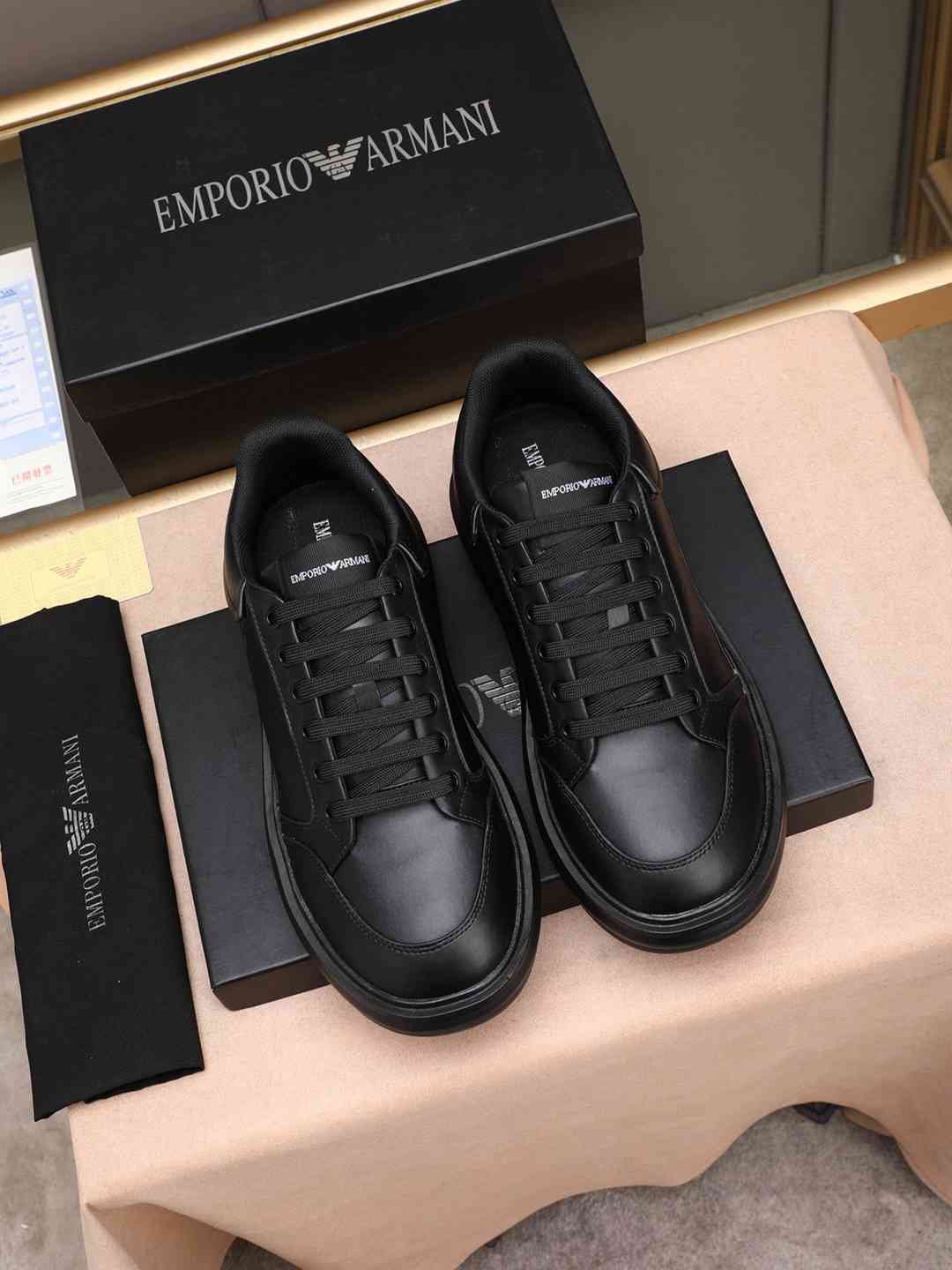 Armani Men’s GIORGIO logo Casual Sneakers Colorway 1 1308260-1
