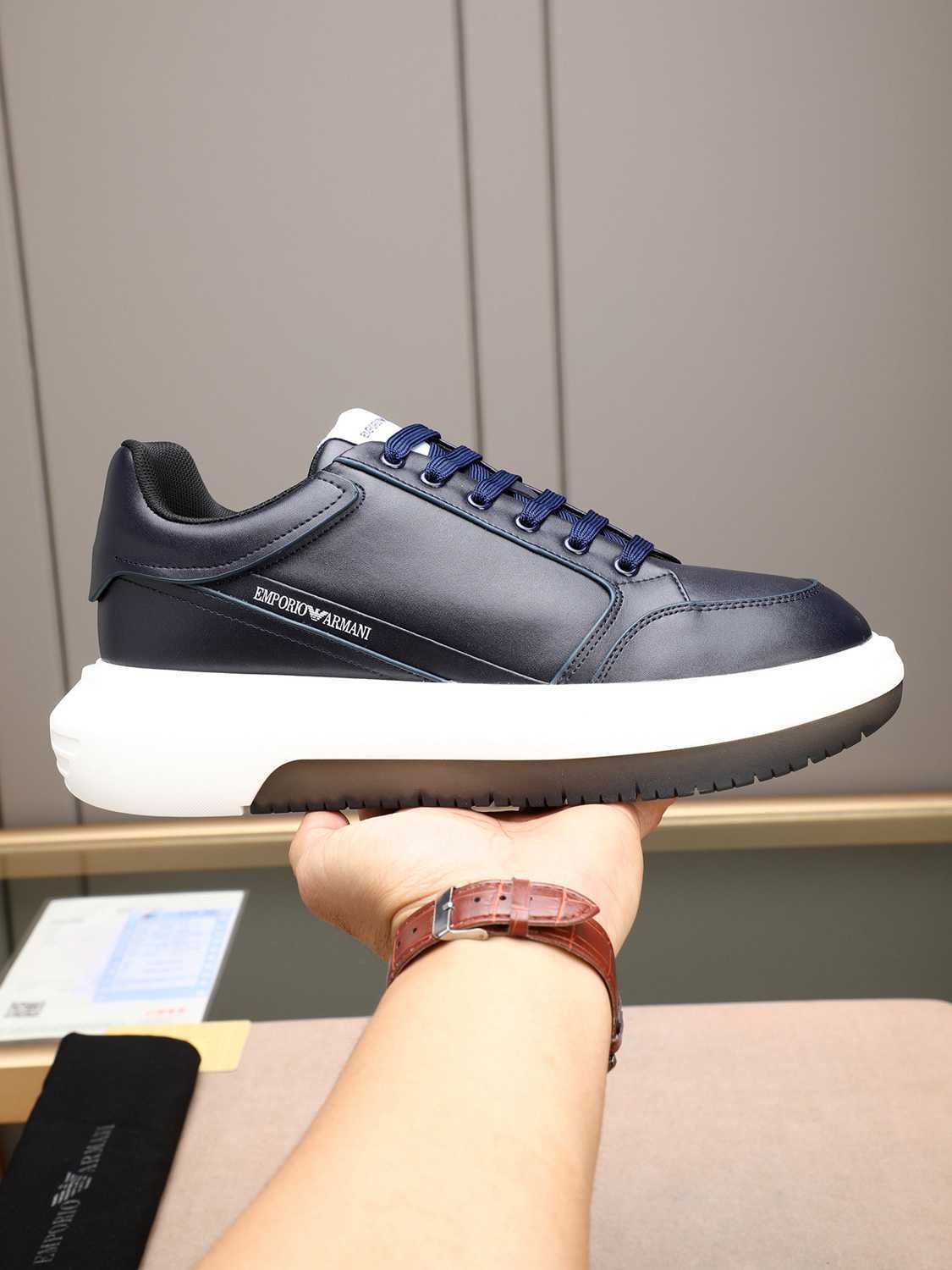 Armani Men's GIORGIO logo Casual Sneakers 1308260