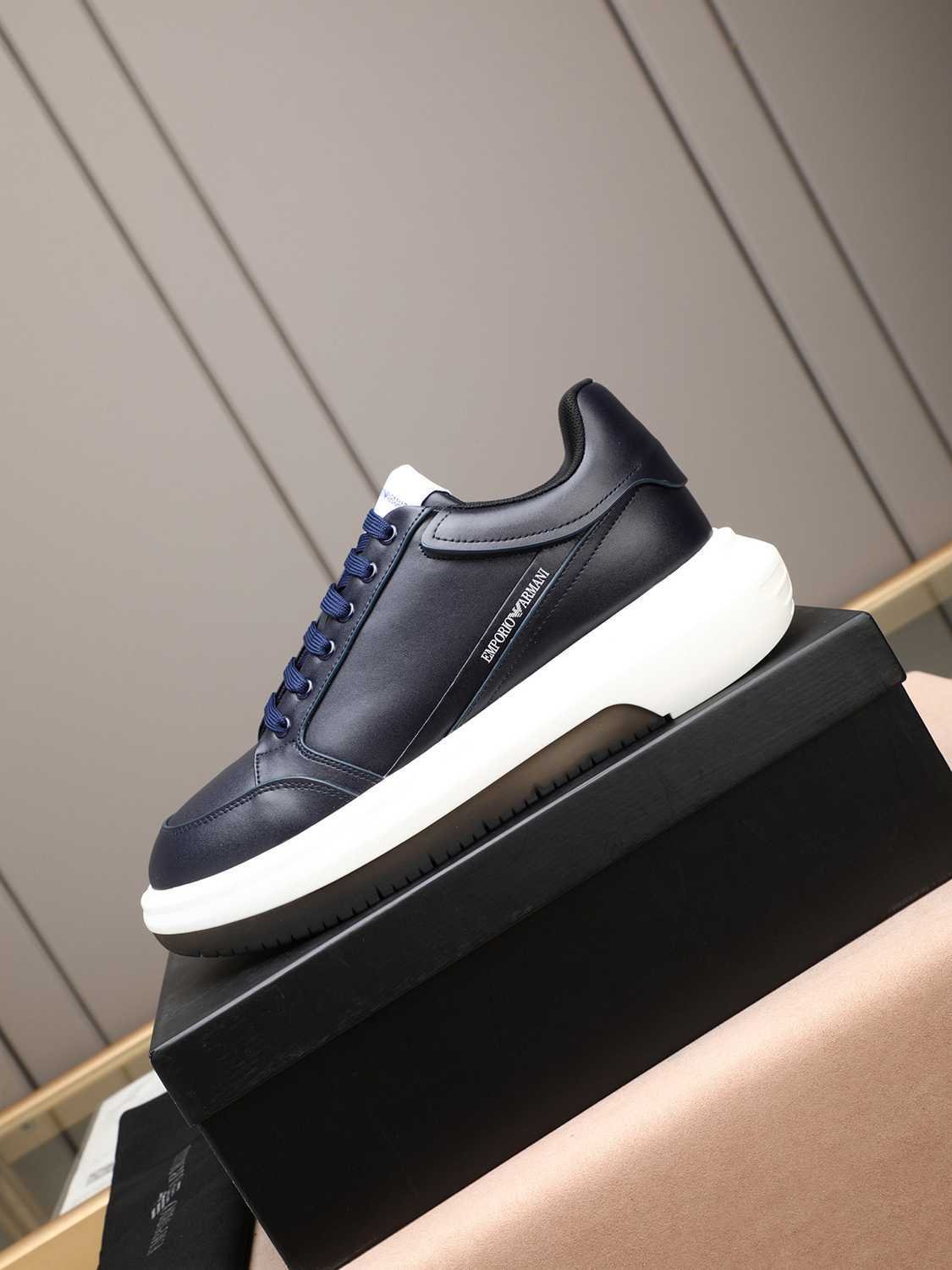 Armani Men’s GIORGIO logo Casual Sneakers 1308260