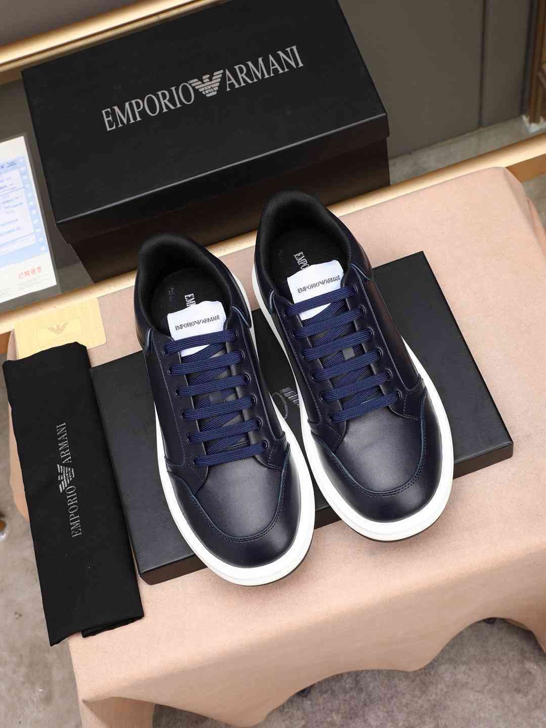 Armani Men’s GIORGIO logo Casual Sneakers 1308260