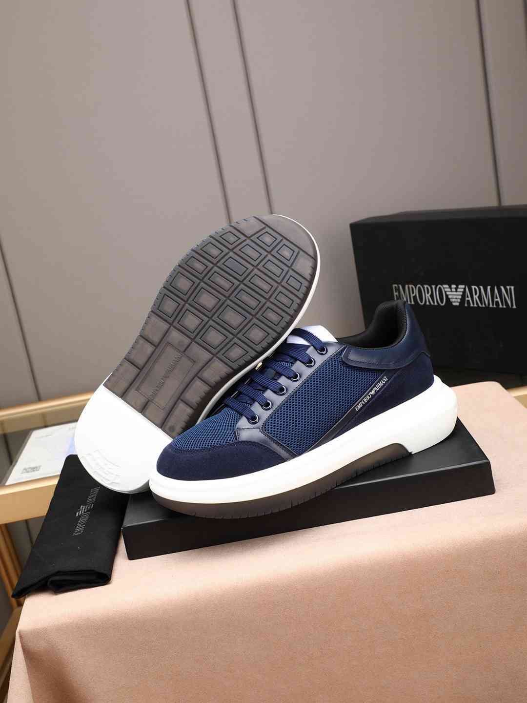 Armani Men’s GIORGIO logo Casual Sneakers Colorway 9 1308250-9