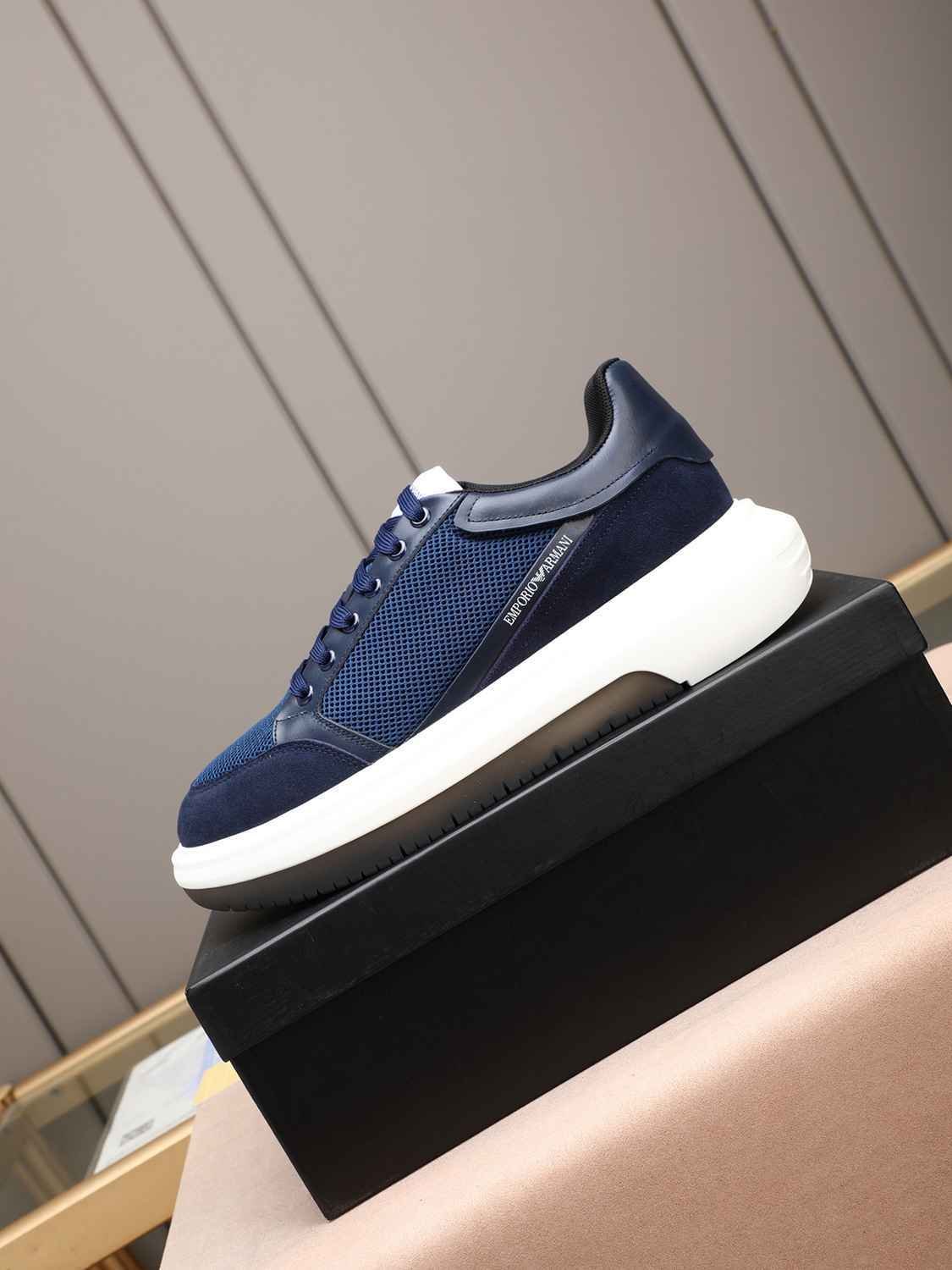 Armani Men’s GIORGIO logo Casual Sneakers Colorway 9 1308250-9