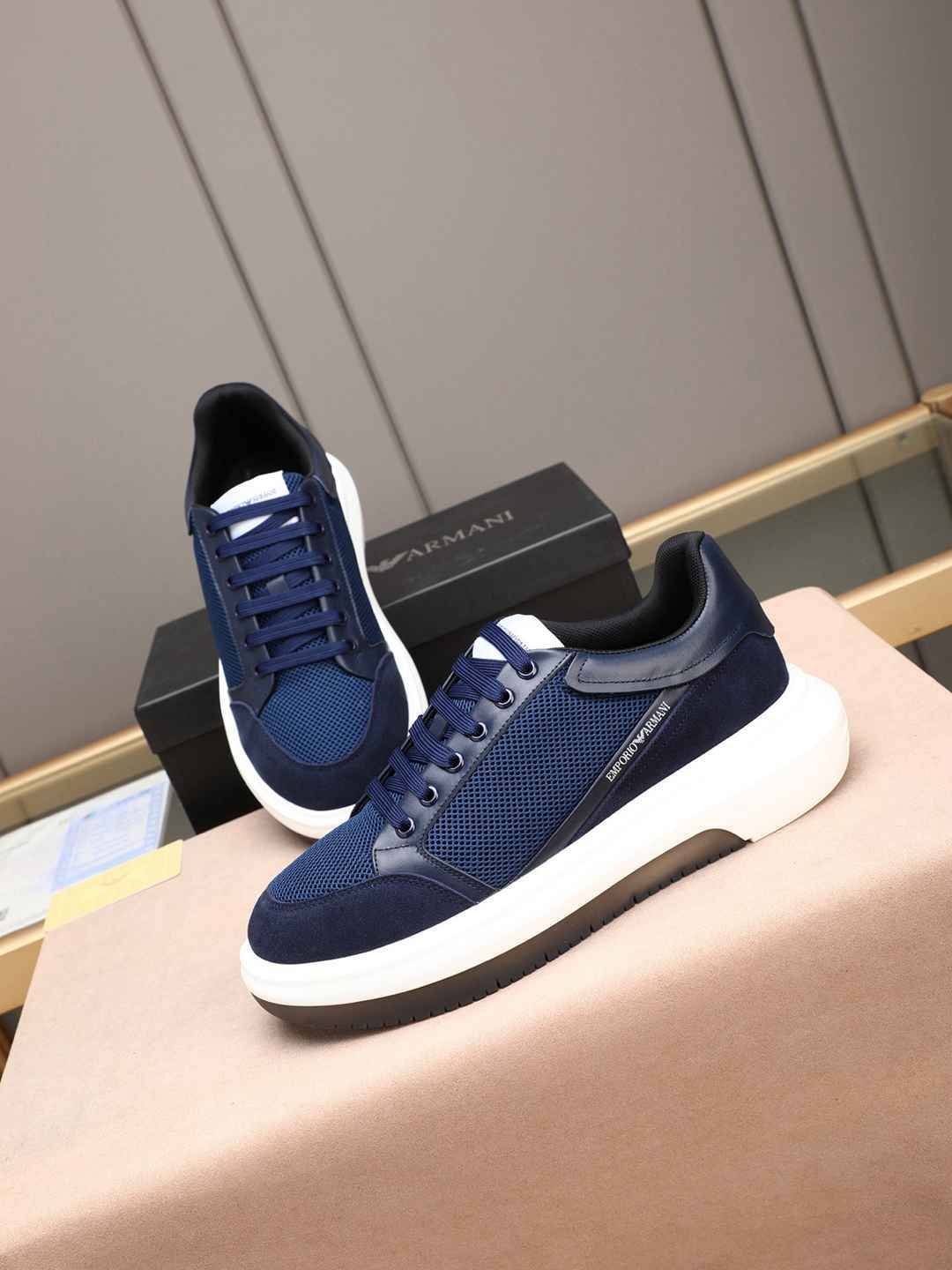 Armani Men’s GIORGIO logo Casual Sneakers Colorway 9 1308250-9