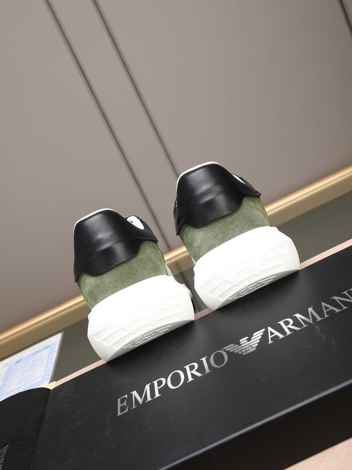 Armani Men’s GIORGIO logo Casual Sneakers Colorway 8 1308250-8